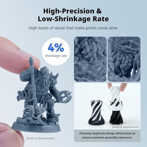 Grey abs-like 3.0 resin four pack — photo 5