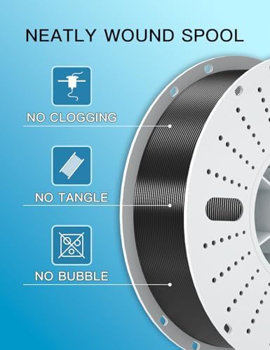 Black and white PETG filament two pack — photo 4