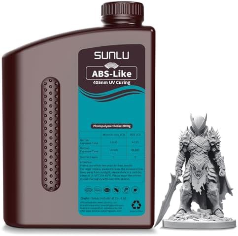 Grey upgraded abs-like resin with enhanced strength