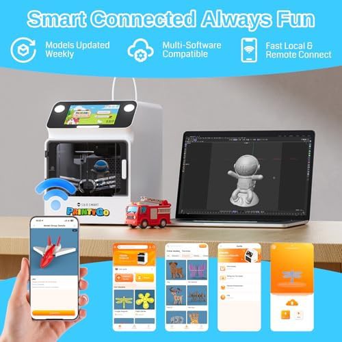 Miniature learning printer with touch screen — photo 4
