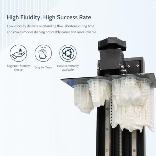 White high precision 16K photopolymer resin — photo 4