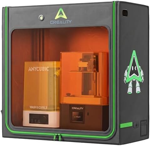 Large dustproof enclosure for resin printers