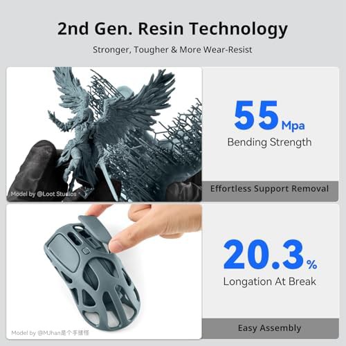 Grey abs-like 2.0 precise resin — photo 3