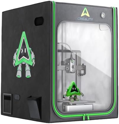 Professional printer enclosure with LED lighting