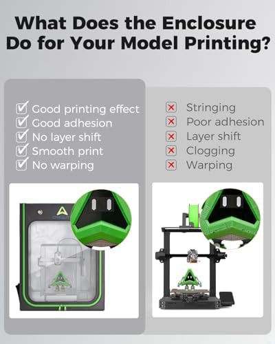 Professional printer enclosure with LED lighting — photo 3