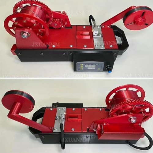 Red desktop PET bottle filament recycler — photo 4