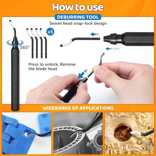 Complete nozzle cleaning and deburring kit — photo 3