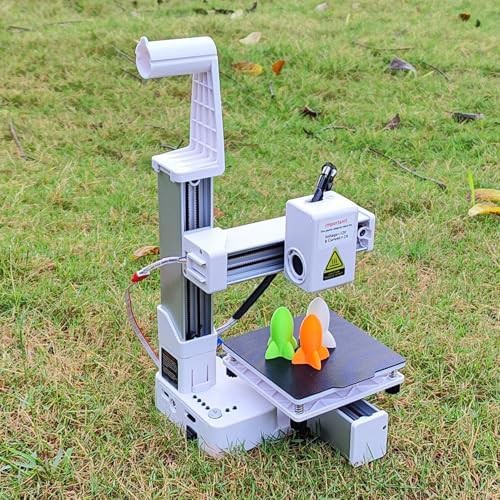 White portable mini FDM printer for kids — photo 4