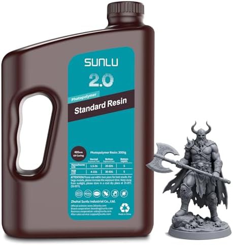 Dark grey upgraded standard resin 3kg