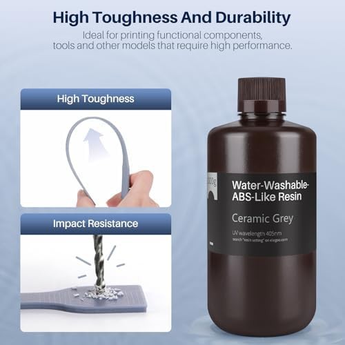 Space grey water washable abs like resin — photo 3