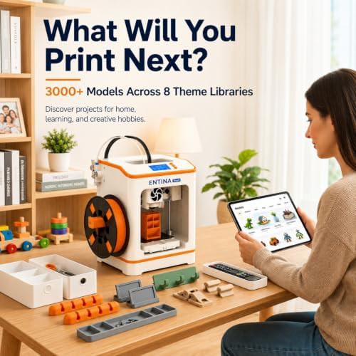Beginner mini printer with PLA bundle — photo 3