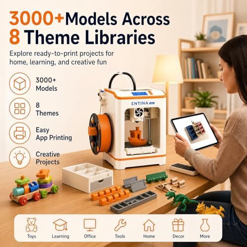 Mini printer bundle with multicolor filament — photo 5