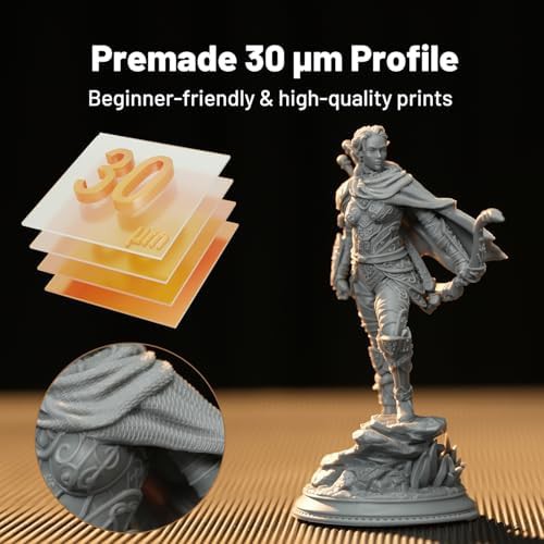 High precision turbo resin printer with amber screen — photo 4