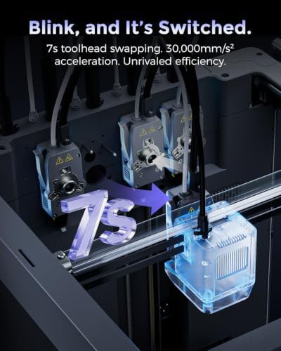 Multi material printer with toolhead changer — photo 3