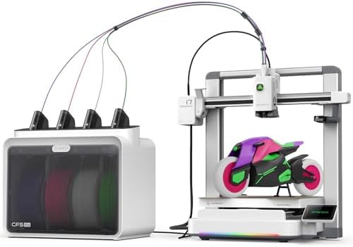 Multicolor smart printer with AI photo features