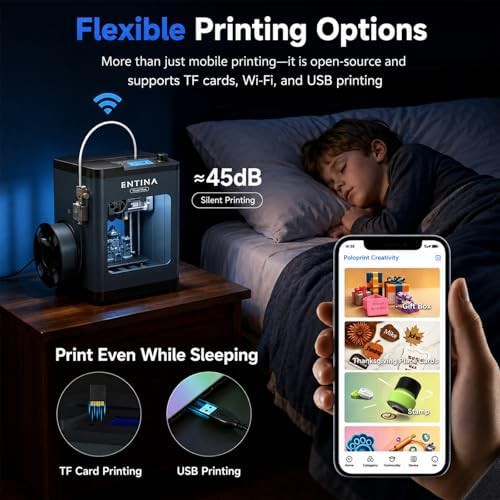Fast mini printer with PEI plate — photo 5