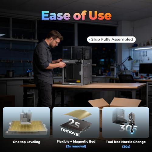 Enclosed four extruder multi color printer — photo 5