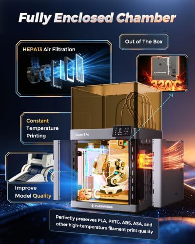 Enclosed four toolhead multi material printer — photo 3
