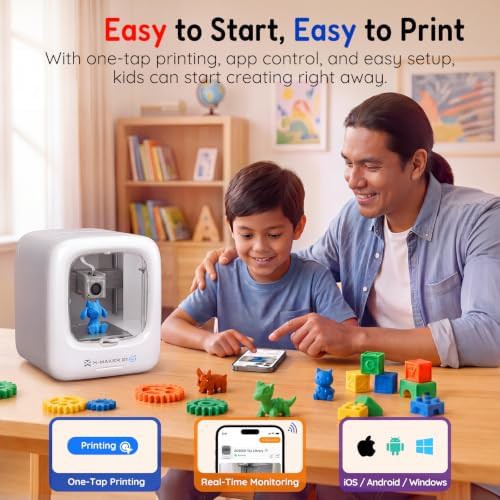 Enclosed mini printer for kids and safety — photo 4