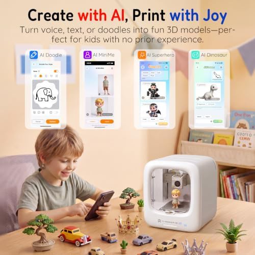 Enclosed mini printer for kids and safety — photo 5