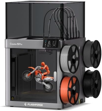 Industrial printer with active chamber heating