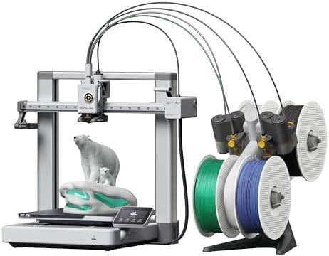 Renewed multi color printer with AMS