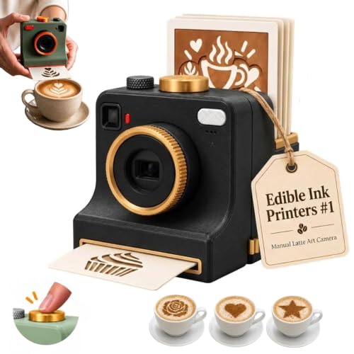 3D Printed Coffee Printer Latte Art Camera