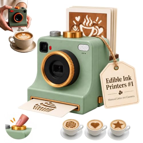 3D Printed Coffee Printer Latte Art Camera